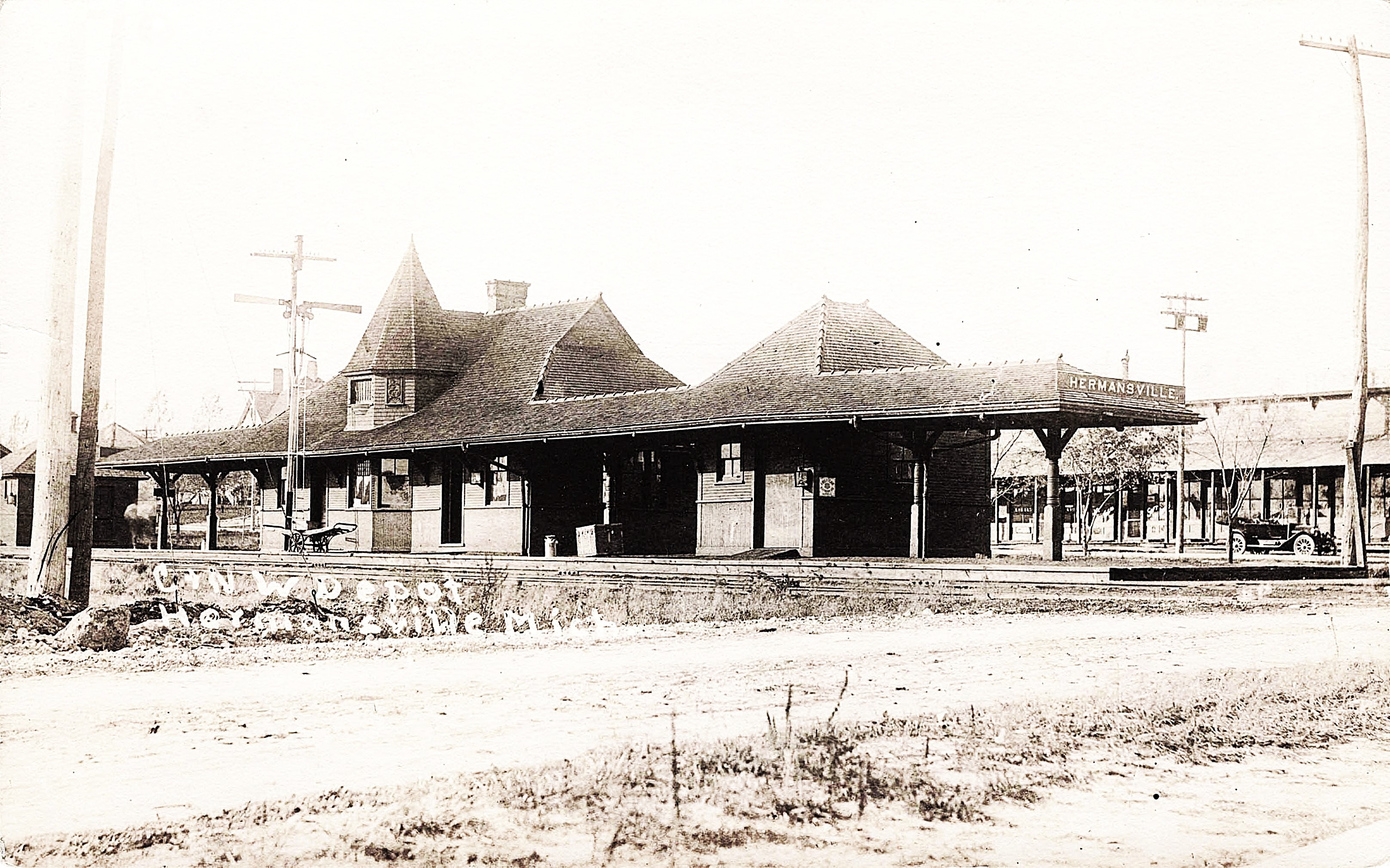 Hermansville Depot